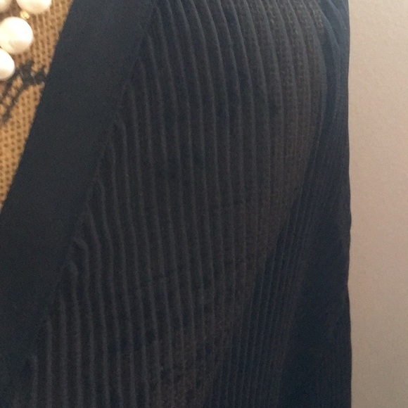 Express Black Fancy Top - Picture 2 of 11